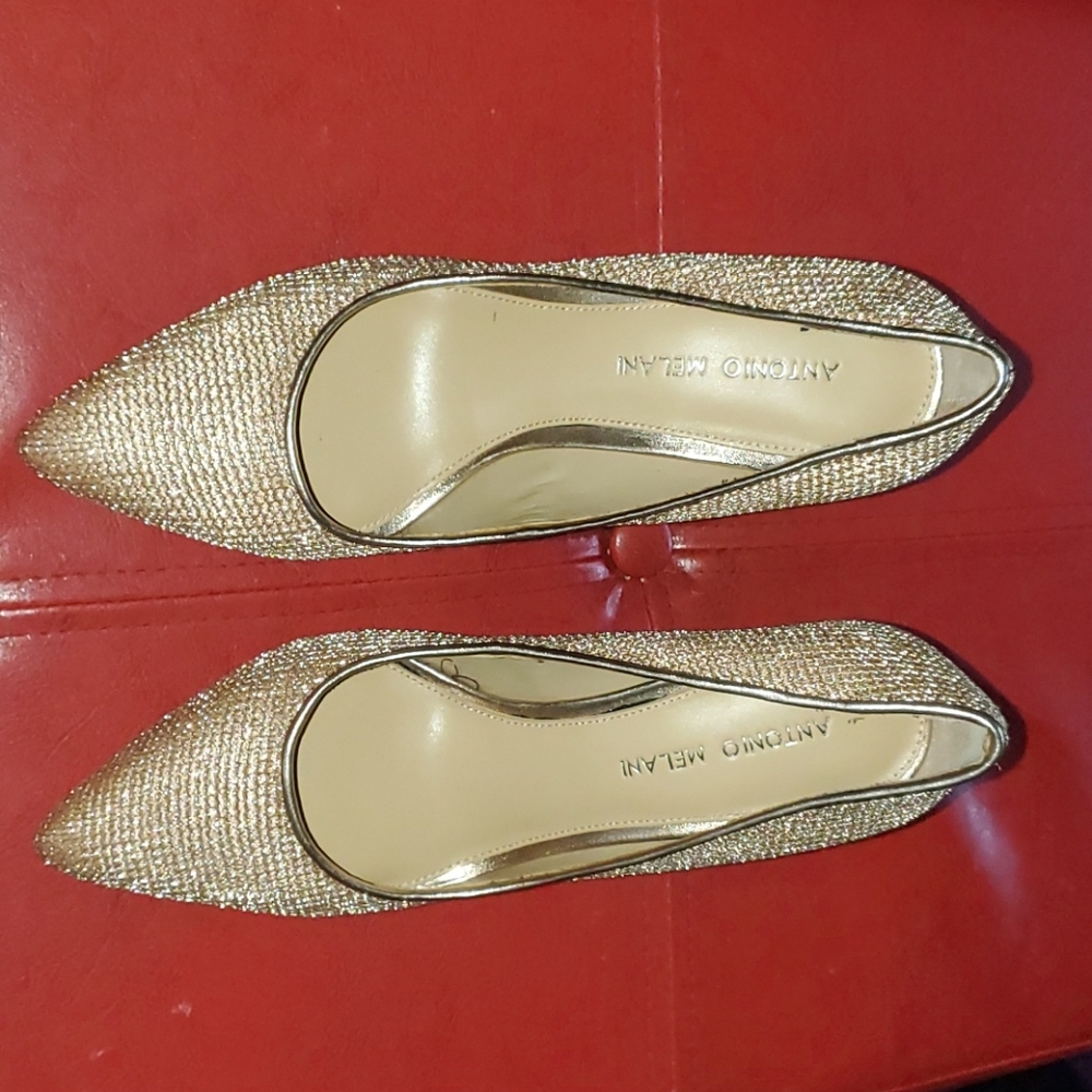 Antonio Melani Gold Mesh Melyn Style
